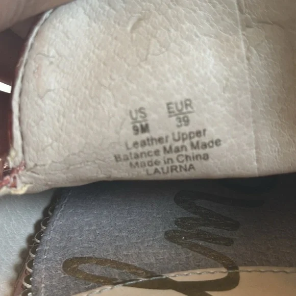 Sam Edelman Laurna Rose Gold Loafers Size 9 - Picture 5 of 7